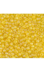 Miyuki rocailles Perlen 8/0 - Matte transparent yellow ab 8-136FR